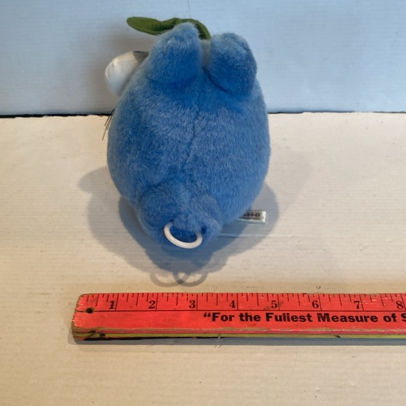 Vintage & Very Rare My Neighbor Totoro Blue Plush Vibrating Animal with Sack - Picture 5 of 8